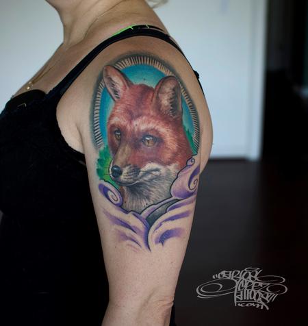 Carlos Lopez - fox portrait